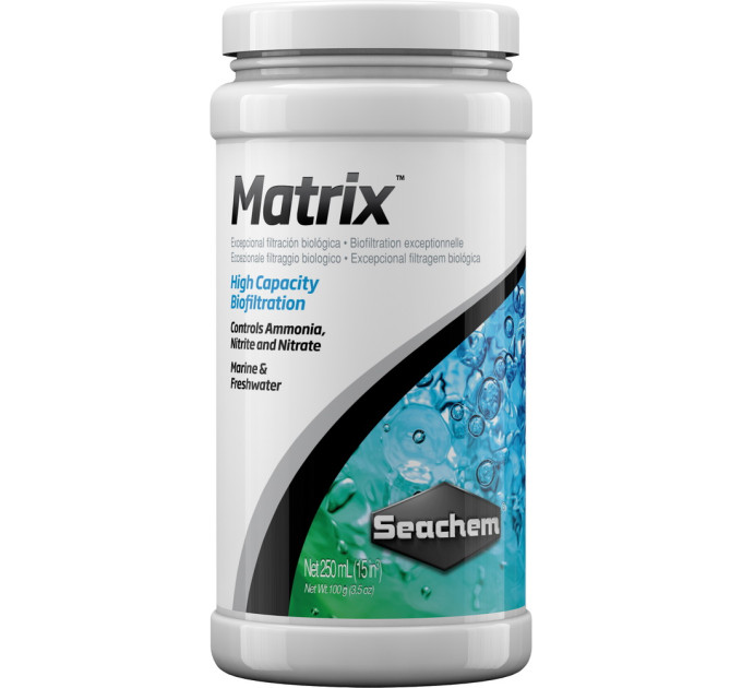 Seachem Matrix (250 ml) наполнитель для биологической фильтрации