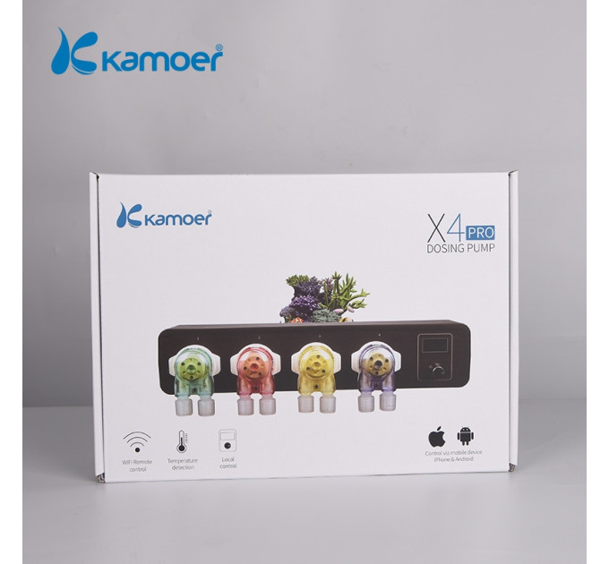 Kamoer X4 PRO 4-канальная дозирующая помпа