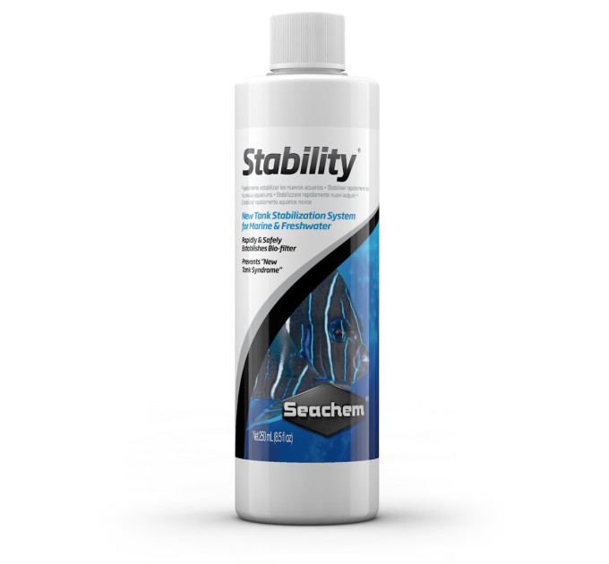 Seachem Stability (500ml) бактерії для запуску та підтримки біологічної фільтрації