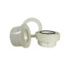 Royal Exclusiv PVC Screw connection complete Ø25 mm white