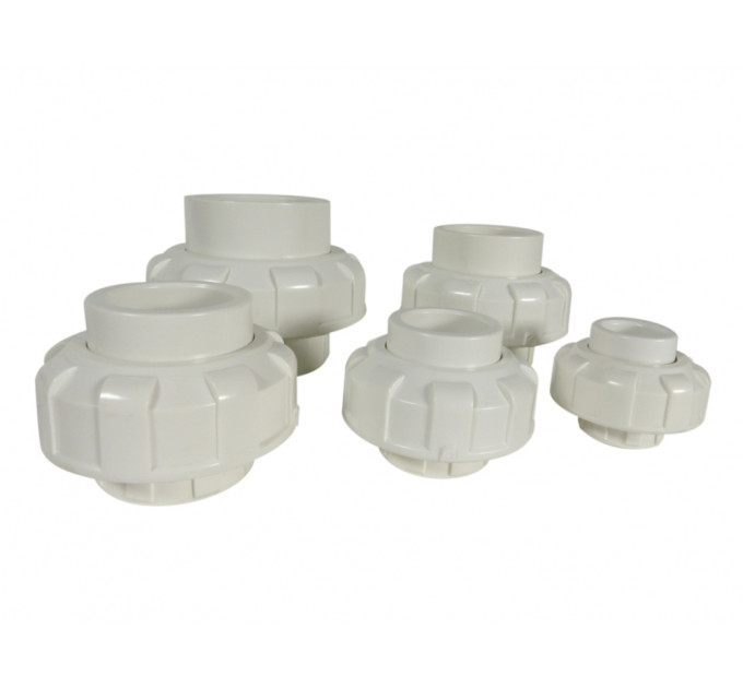 Royal Exclusiv PVC Screw connection complete Ø40 mm white