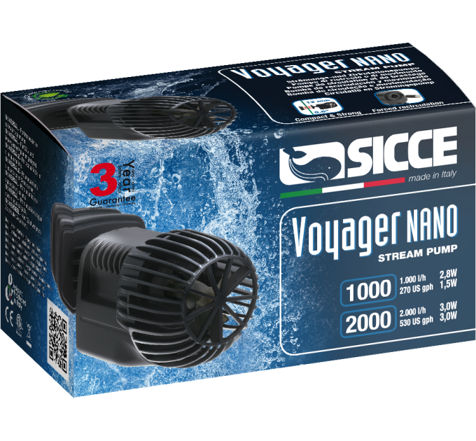 SICCE VOYAGER NANO 2000 помпа течения 2000 л/ч