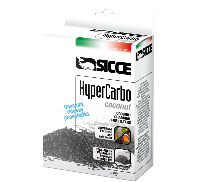 SICCE HYPERCARBO COCCO уголь длительного действия 2х150г