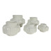 Royal Exclusiv PVC Screw connection complete Ø50 mm white