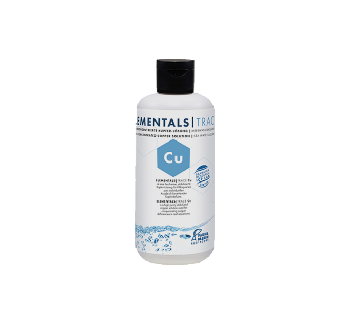 Fauna Marin Elementals Trace Cu - 250ml медь для рифовых аквариумов