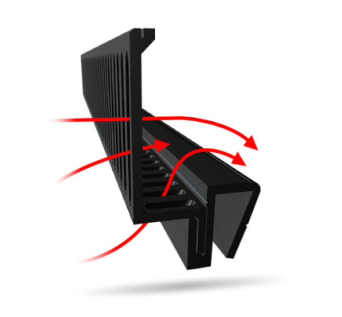 D-D Ultra-Flow Weir comb (60cm) переливная решетка
