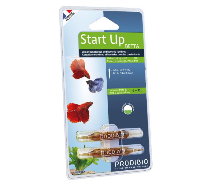 Prodibio Start Up Betta набор для быстрого старта аквариума с петушком