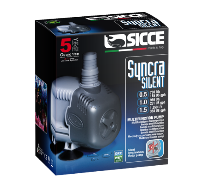 SICCE SYNCRA 1.5 циркуляционная помпа 1350 л/ч