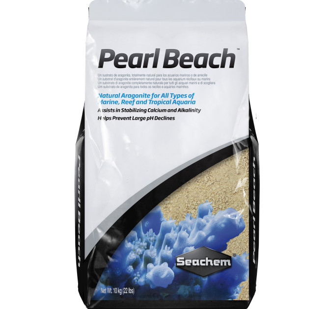 Seachem Pearl Beach 10KG песок для аквариумов
