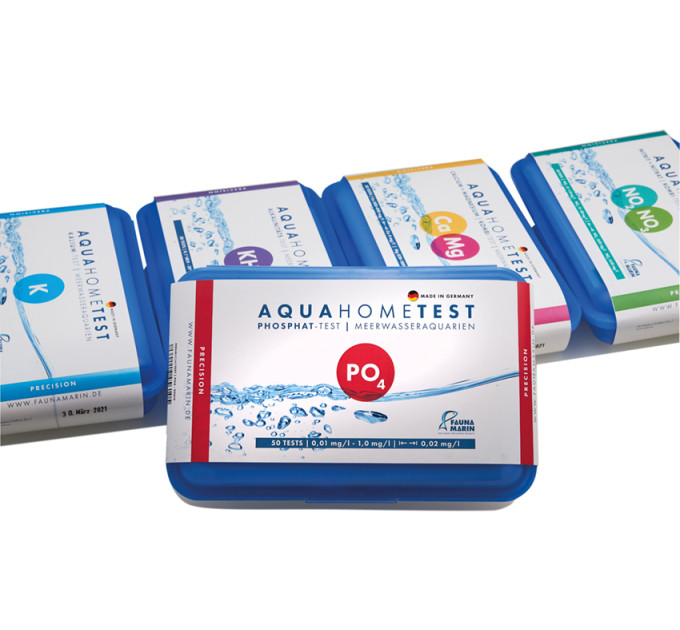 Fauna Marin AQUAHOMETEST PO4 профессиональный тест на фосфат для морских аквариумов