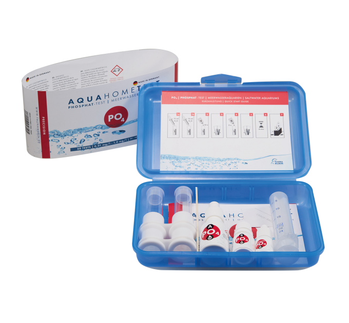 Fauna Marin AQUAHOMETEST PO4 профессиональный тест на фосфат для морских аквариумов