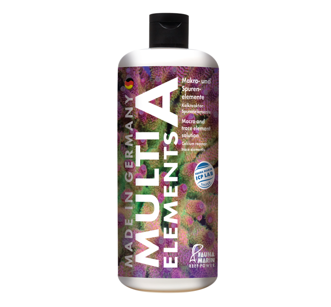 Fauna Marin Multi Elements A 500ml добавка для компенсации дефицита микро и макро элементов в аквариумах с кальциевыми реакторами