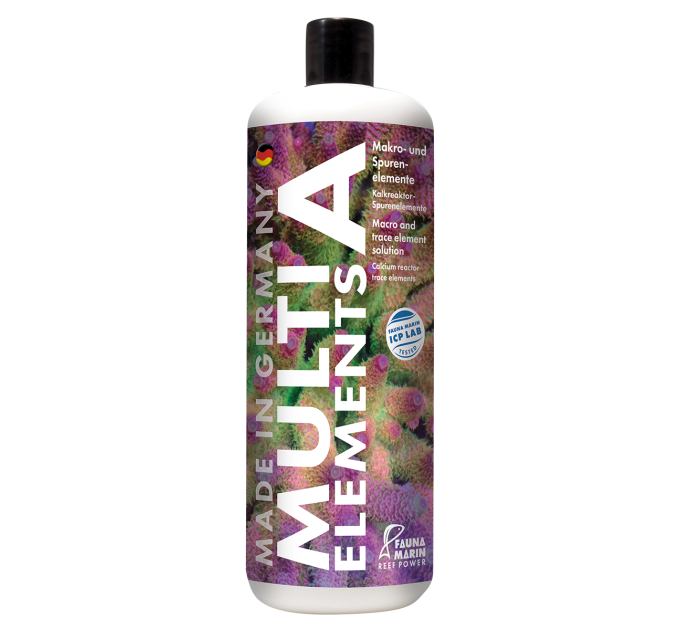 Fauna Marin Multi Elements A 1000ml добавка для компенсации дефицита микро и макро элементов в аквариумах с кальциевыми реакторами