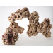CaribSea Moani Dry Live Rock 50lb Box (22кг) натуральный арагонитовый камень с окрашенным бактериальным покрытием