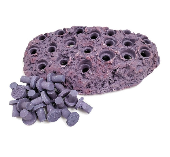 Oceans Wonders Ceramic Coralline Purple Frag HUB 20.0 керамическая подставка с 20 плашками для кораллов