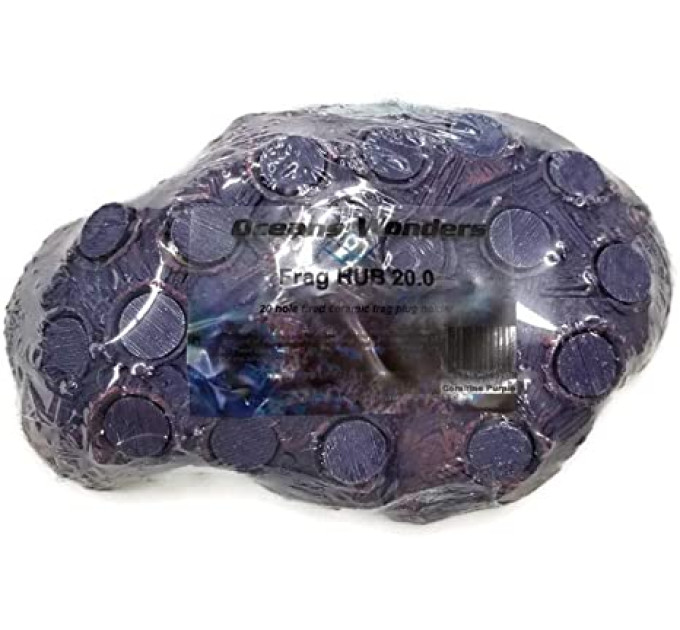 Oceans Wonders Ceramic Coralline Purple Frag HUB 20.0 керамическая подставка с 20 плашками для кораллов