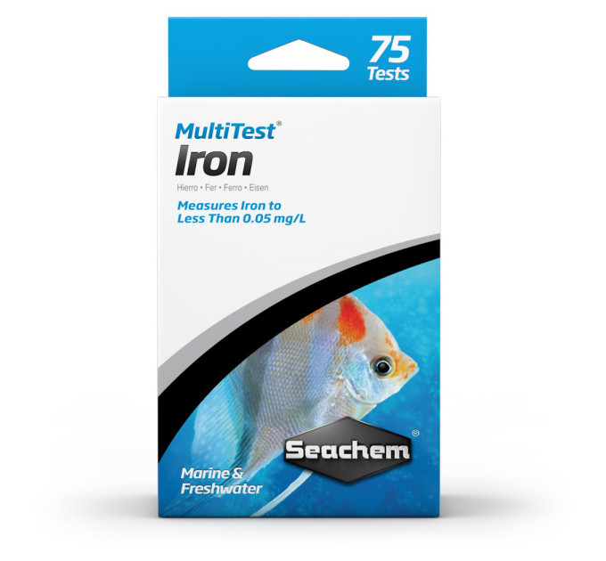 Seachem MultiTest Iron тест на железо