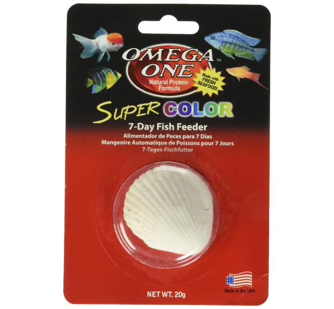 Omega One Super Color 7-Day Fish Feeder