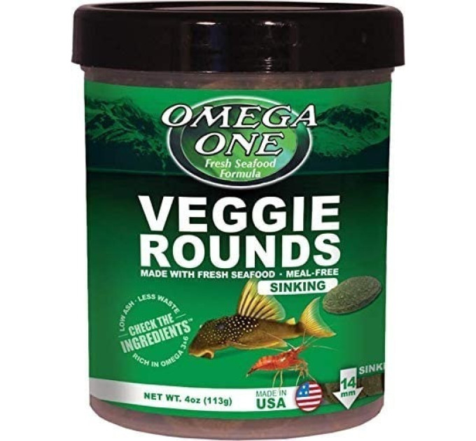 Omega One Veggie Rounds (113g) EXP 04.22.2024